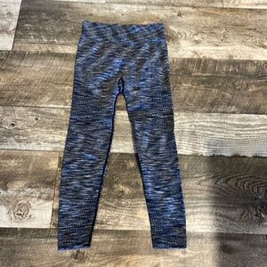 Aerie Black and White Leggings Size Size Small